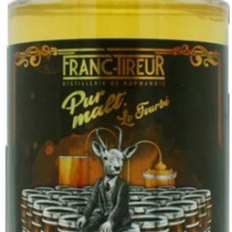 FRANC TIREUR LE TOURBÉ PUR MALT WHISKY FRANCE 70 CL 46° | Achat whisky français en ligne