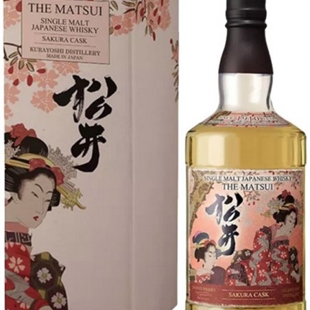 THE MATSUI SAKURA CASK SINGLE MALT WHISKY JAPON 70CL 48%