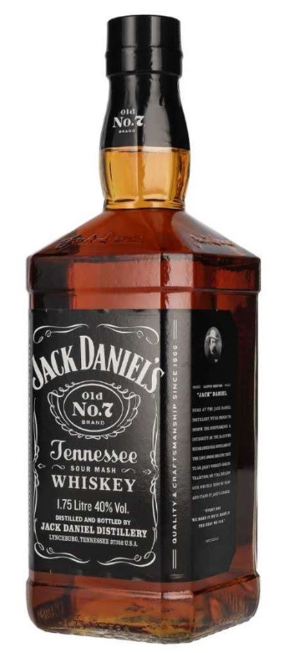 JACK DANIEL'S OLD N°7 MAGNUM TENNESSEE WHISKEY 175CL 43°