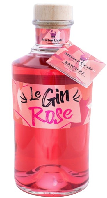 GIN ROSE MISTER CRAB'S BATCH #2 GIN FRANCE 70 CL 40°