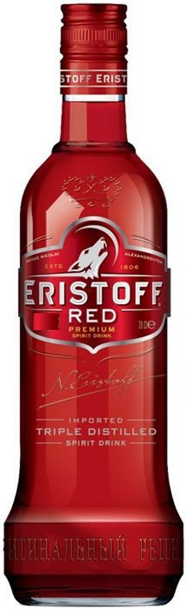 ERISTOFF RED VODKA GÉORGIE 70CL 18°