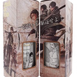 COFFRET "ATTACK ON TITAN" UMESHU 2X50CL OYAMA YUMEKOBO JAPON