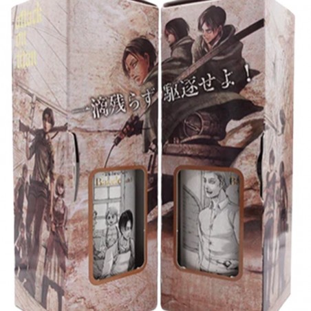 COFFRET "ATTACK ON TITAN" UMESHU 2X50CL OYAMA YUMEKOBO JAPON