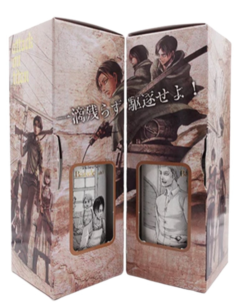 COFFRET "ATTACK ON TITAN" UMESHU 2X50CL OYAMA YUMEKOBO JAPON