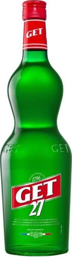 GET 27 VERT LIQUEUR DE MENTHE 100CL 17°9