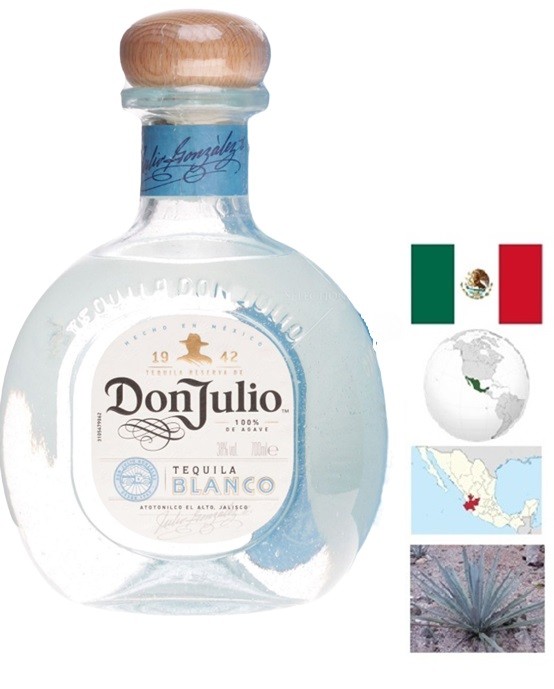 DON JULIO BLANCO TEQUILA 70CL 38°