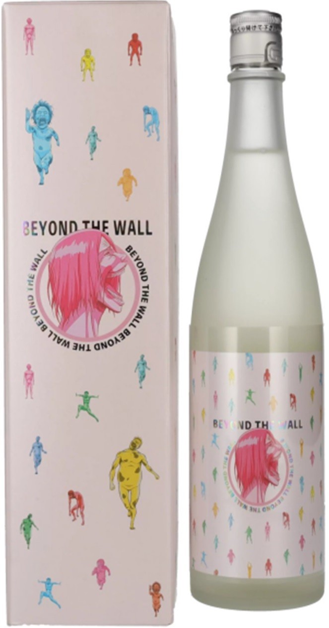 SAKE DAINA BEYOND THE WALL - TITAN (ROSE) 72CL 13° JAPON