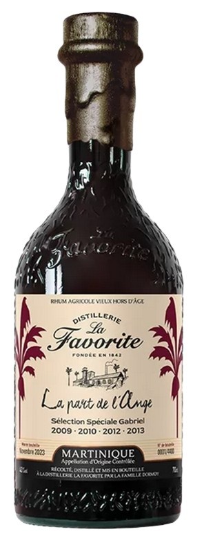 LA FAVORITE LA PARTDE L'ANGE HORS D'AGE MARTINIQUE 70CL 43°