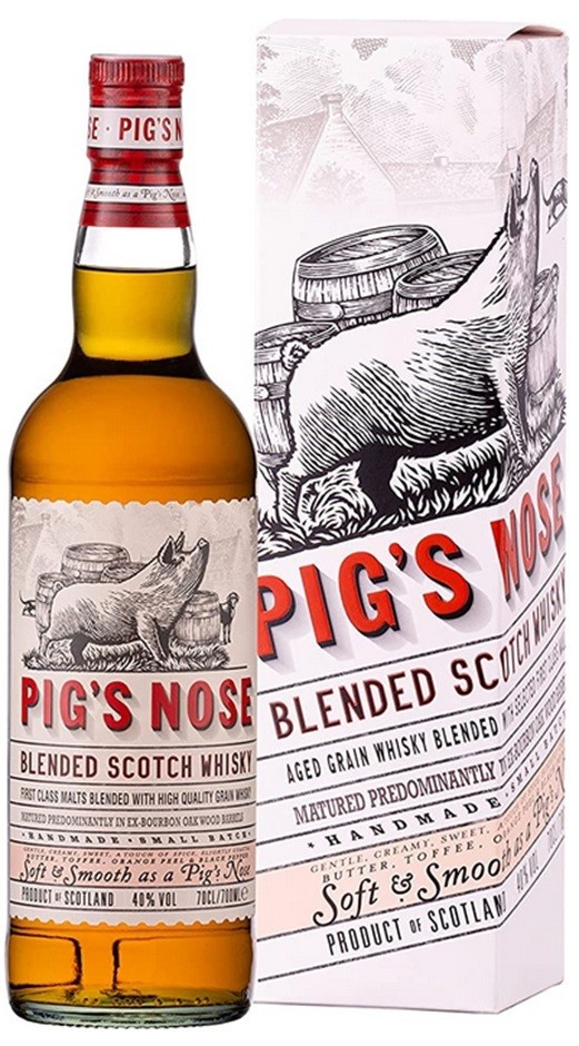 PIG'S NOSE BLENDED WHISKY 70 CL 40°