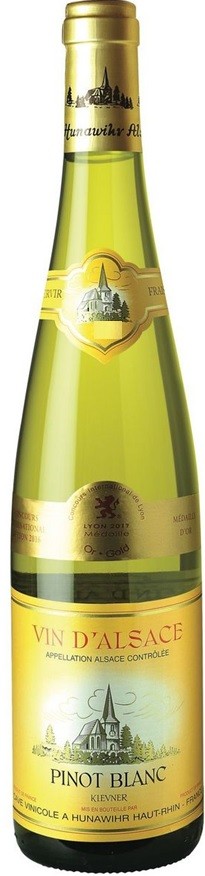 PINOT BLANC MÉDAILLE D'OR HUNAWIHR 2020 ALSACE AOC 75CL