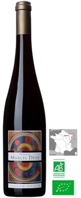 ALSACE ROUGE BIO MARCEL DEISS 2020-21  AOP  75 CL