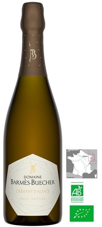 CRÉMANT BARMES BUECHER BRUT NATURE BIO 2020  75 CL