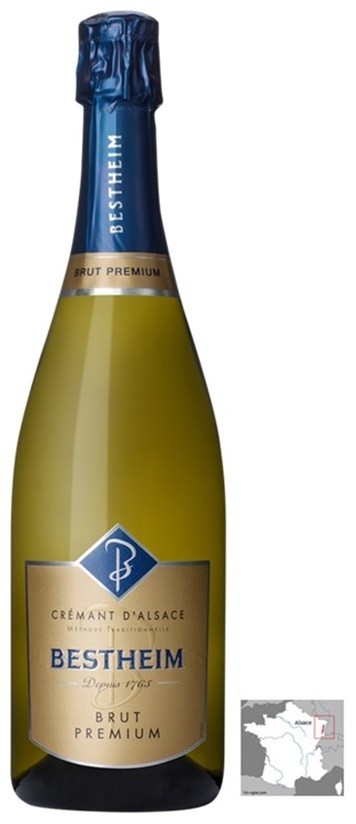 CRÉMANT BESTHEIM BRUT PREMIUM ALSACE AOC  75 CL