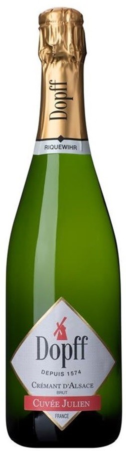 CRÉMANT DOPFF CUVÉE JULIEN BRUT ALSACE  75  CL