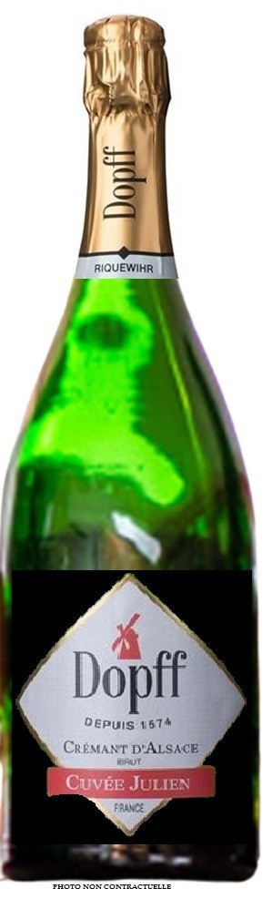 CRÉMANT DOPFF CUVÉE JULIEN BRUT MAG ALSACE AOP 150 CL