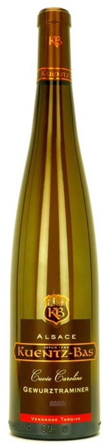 GEWURZTRAMINER CAROLINE VT KUENTZ BAS 2020 AOC  75 CL