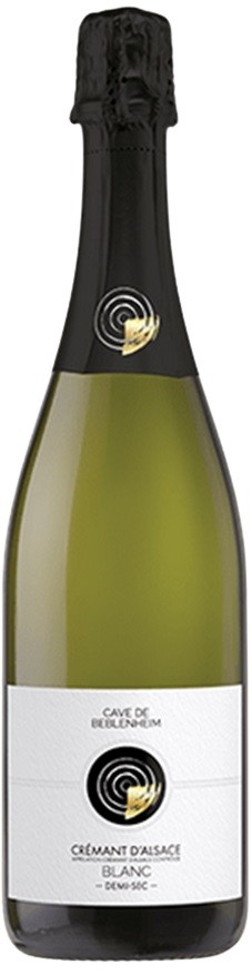 CRÉMANT HEIMBERGER DEMI-SEC ALSACE AOC BEBLENHEIM  75 CL