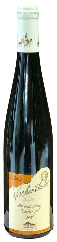 GEWURZTRAMINER KAEFFERKOPF GRAND CRU 2020 ALSACE   AOP 