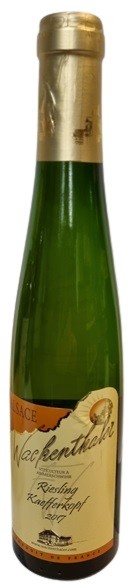 RIESLING KAEFFERKOPF GRD CRU WACKENTHALER 37.5 ALSACE 2017  