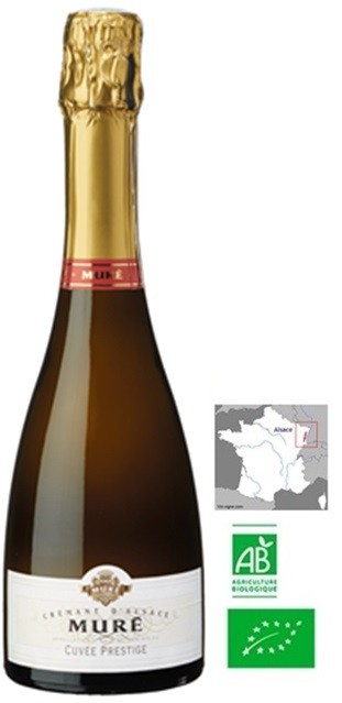 CRÉMANT MURÉ BRUT CUVÉE PRESTIGE ALSACE AOC  37.5 CL