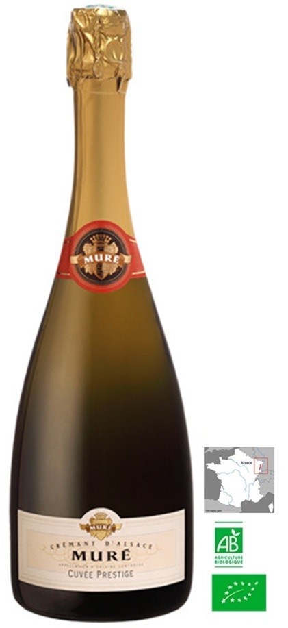 CRÉMANT MURÉ PRESTIGE BRUT ALSACE BIO AOC 75   CL