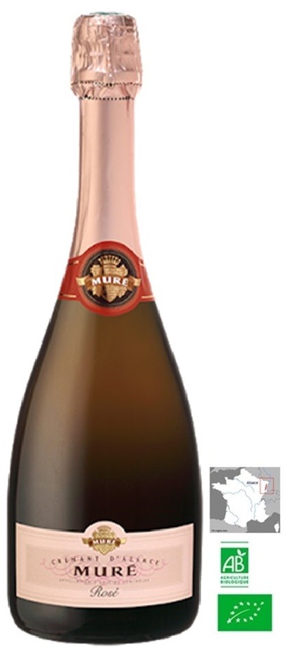 CRÉMANT MURÉ ROSÉ BRUT CRÉMANT ALSACE AOC  75 C L