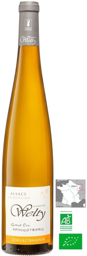 GEWURZTRAMINER PFINGSTBERG GRAND CRU 2019 BIO WELTY 75 CL