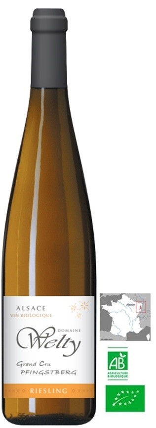 RIESLING GRAND CRU PFINGSTBERG WELTY BIO 2019  75 CL  AOP