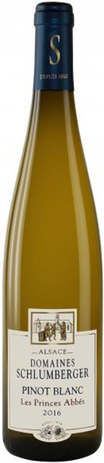 PINOT BLANC PRINCES ABBÉS SCHLUMBERGER 2016 ALSACE AOC  75CL