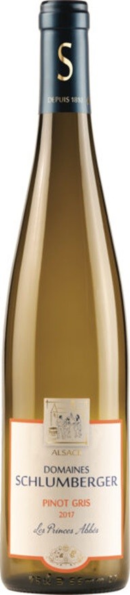 PINOT GRIS LES PRINCES ABBÉS 2020 SCHLUMBERGER ALSACE  75CL