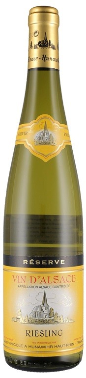 RIESLING RÉSERVE 2017 HUNAWIHR ALSACE AOC   75 CL