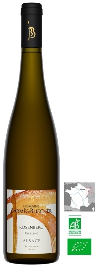 RIESLING "ROSENBERG" BARMES BUECHER BIO 2021 ALSACE 75 CL  