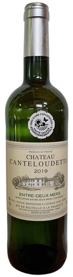 CANTELOUDETTE 2019 ENTRE DEUX MERS AOC  75 CL