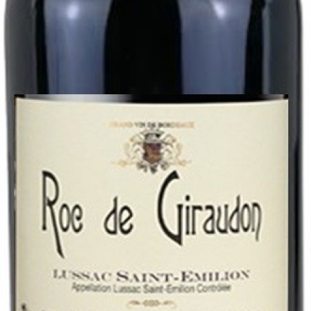 ROC DE GIRAUDON MAGNUM 2018 LUSSAC SAINT ÉMILION AOC 150CL 