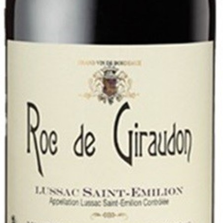 ROC DE GIRAUDON 2019 LUSSAC SAINT EMILION AOC 75CL