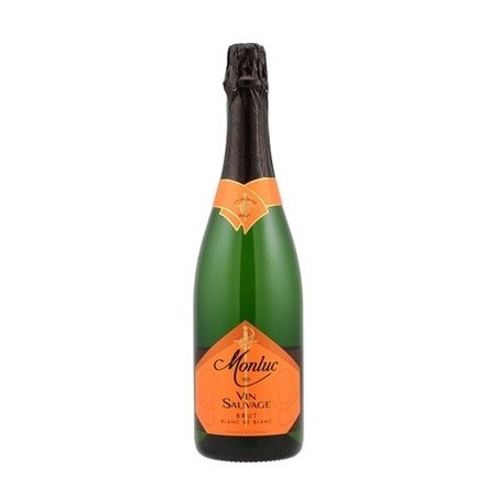 MONLUC BRUT VIN SAUVAGE IGP GASCOGNE   75 CL