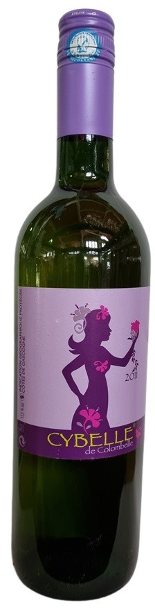 CYBELLE DE COLOMBELLE BLANC IGP GASCOGNE 75 CL