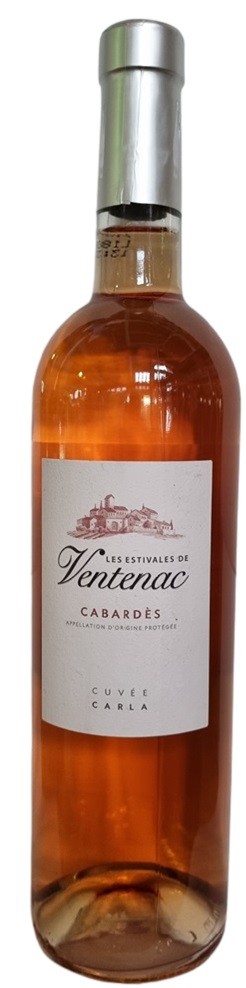 CABARDÈS AOC ROSÉ CHATEAU VENTENAC CUVÉE CARLA 2019 75 CL