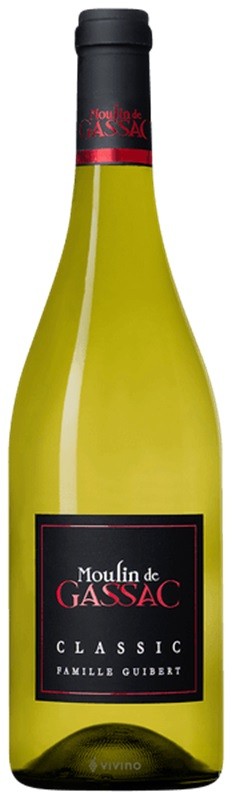 PAYS HERAULT IGP MOULIN DE GASSAC CLASSIC BLANC 2022 75 CL 