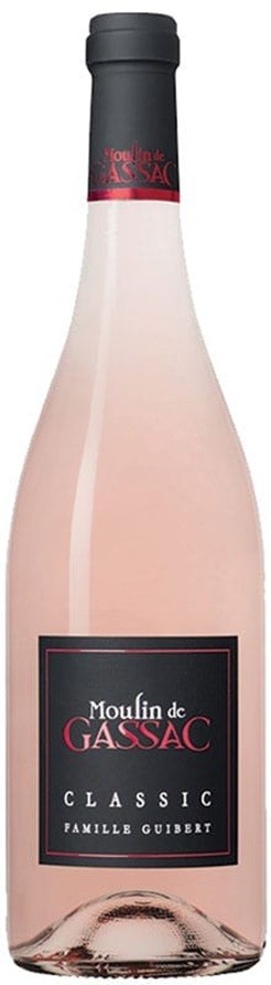 PAYS HERAULT IGP MOULIN DE GASSAC CLASSIC ROSÉ 2019  75CL