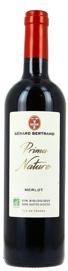 PAYS OC IGP PRIMA NATURE MERLOT 2020 BIO-0 SULFITE  75 CL