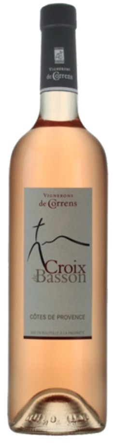 CÔTES DE PROVENCE AOC CROIX DE BASSON ROSÉ BIO 2022 75 CL