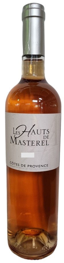 CÔTES DE PROVENCE AOC HAUTS DE MASTEREL ROSÉ 2022  75CL