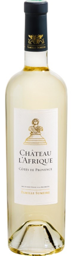 CÔTES DE PROVENCE AOC L'AFRIQUE 2018 BLANC 75 CL