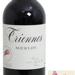 IGP MÉDITERRANÉE MERLOT TRIENNES 2019 75 CL