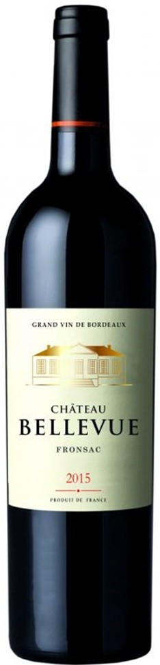 CHÂTEAU BELLEVUE 2017 FRONSAC AOC BIO  75 CL