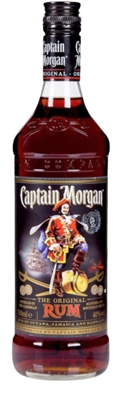CAPTAIN MORGAN BLACK SPICED SPIRIT DRINK JAMAÏQUE 70 CL 40°