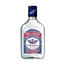 POLIAKOV PREMIUM FLASK VODKA U.E 20 CL 37.5° POLIAKOV PREMIUM FLASK VODKA U.E 20 CL 37.5°