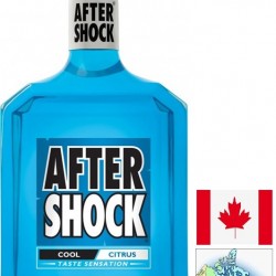 AFTERSCHOCK BLUE LIQUEUR CANADA 70 CL 30° AFTERSCHOCK BLUE LIQUEUR CANADA 70 CL 30°