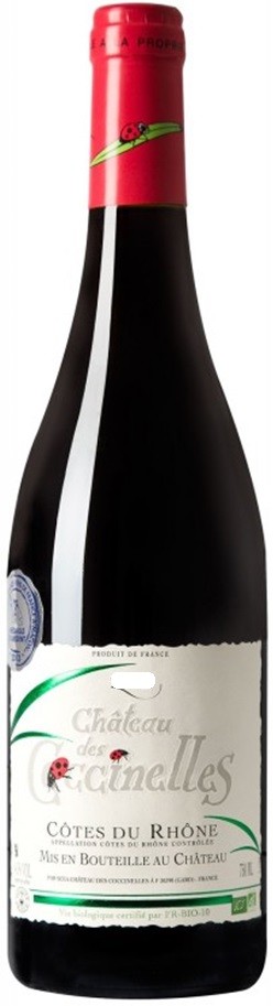 CÔTES DU RHÔNE COCCINELLES BIO 2022 75 CL